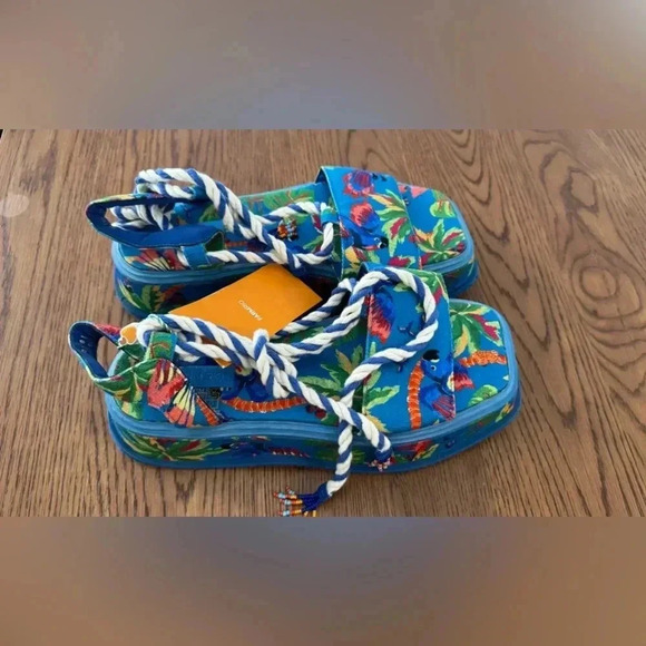 NWT Farm Rio Ankles strap Sandals size 10 - Picture 2 of 5